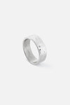 HAMMERED RING 8MM